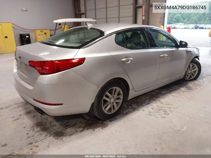 2013 Kia Optima Lx VIN: 5XXGM4A79DG186745 Lot: 42613845