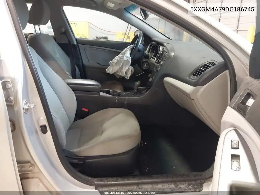 2013 Kia Optima Lx VIN: 5XXGM4A79DG186745 Lot: 42613845