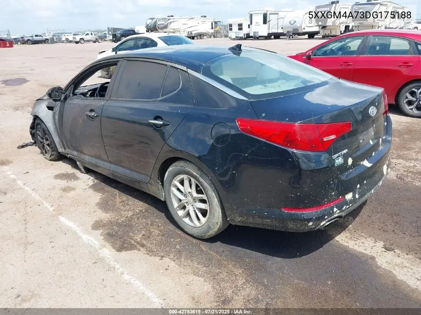 2013 Kia Optima Lx VIN: 5XXGM4A73DG175188 Lot: 42783619