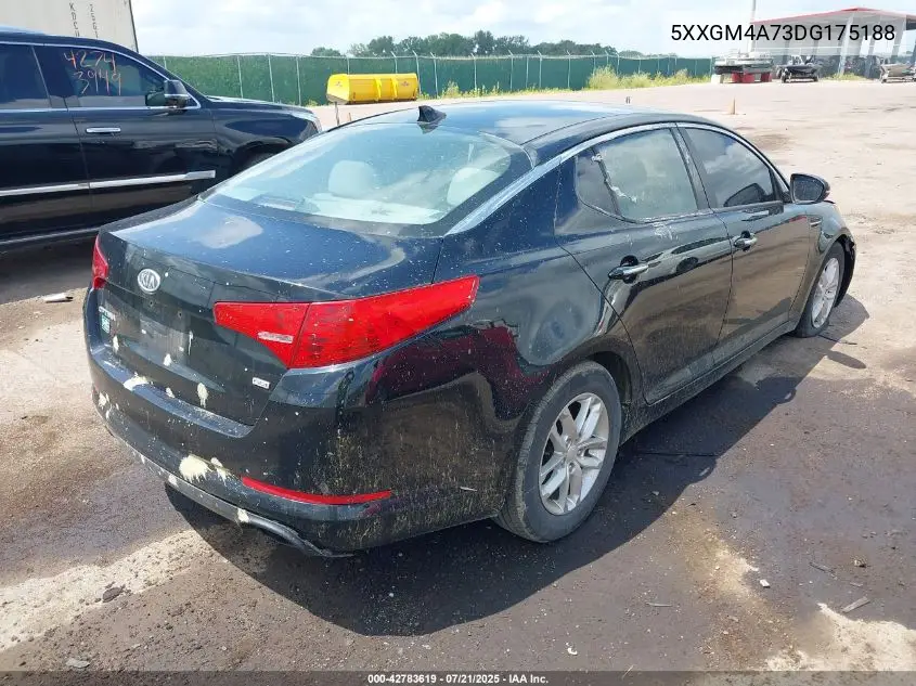 2013 Kia Optima Lx VIN: 5XXGM4A73DG175188 Lot: 42783619