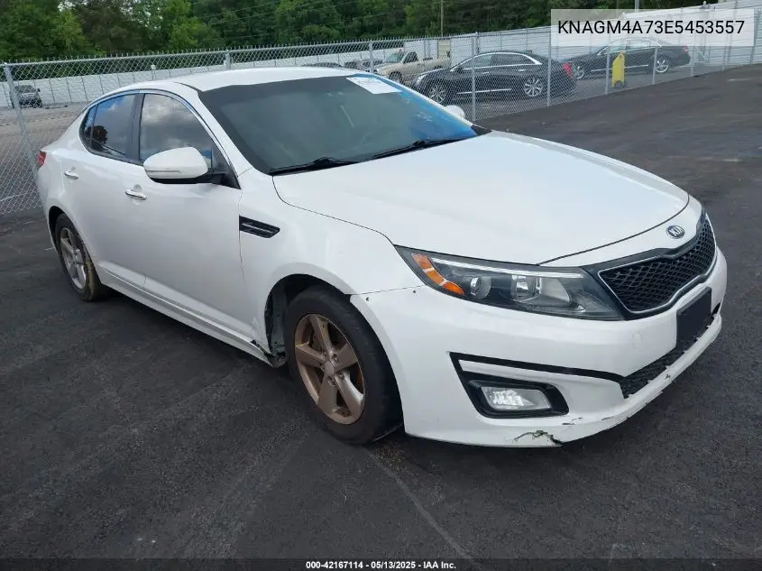 2014 Kia Optima Lx VIN: KNAGM4A73E5453557 Lot: 42167114