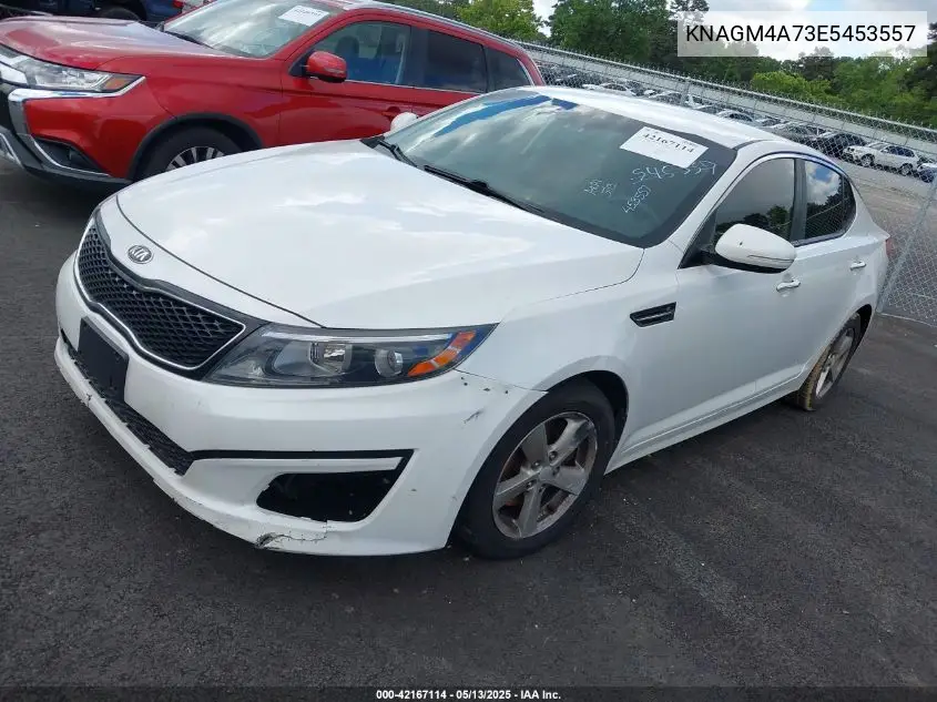2014 Kia Optima Lx VIN: KNAGM4A73E5453557 Lot: 42167114