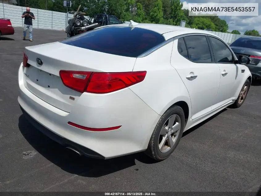 2014 Kia Optima Lx VIN: KNAGM4A73E5453557 Lot: 42167114