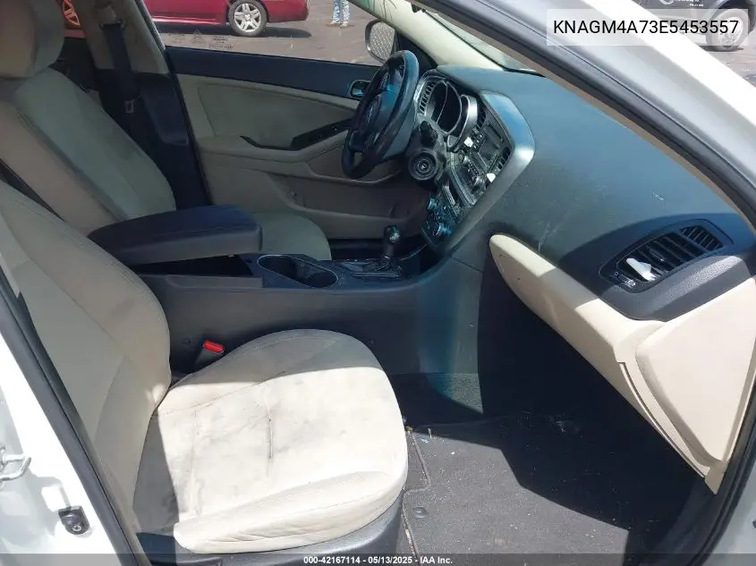 2014 Kia Optima Lx VIN: KNAGM4A73E5453557 Lot: 42167114