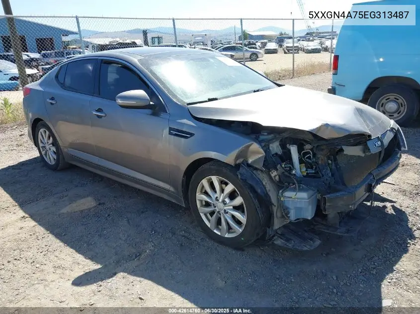 2014 Kia Optima Ex VIN: 5XXGN4A75EG313487 Lot: 42614760