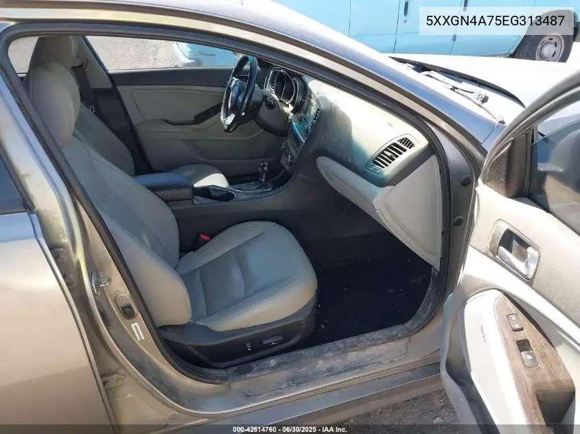 2014 Kia Optima Ex VIN: 5XXGN4A75EG313487 Lot: 42614760