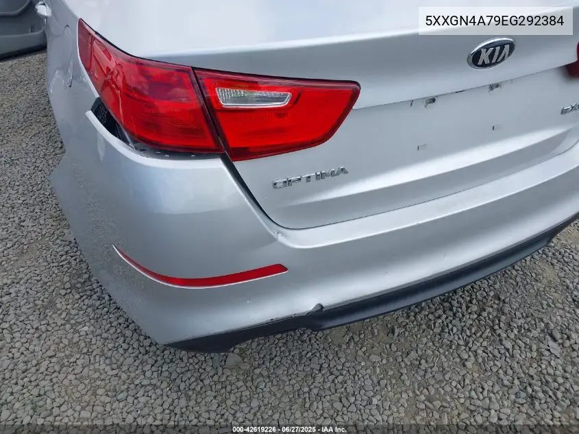 2014 Kia Optima Ex VIN: 5XXGN4A79EG292384 Lot: 42619226