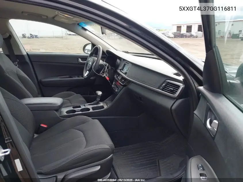 5xxgt4l37gg116811 5XXGT4L37GG116811 2016 Kia Optima Lx