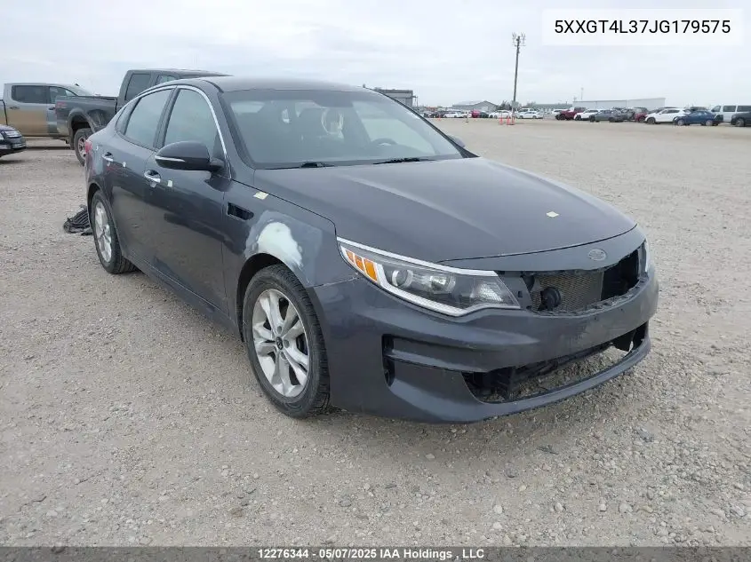 2018 Kia Optima Lx VIN: 5XXGT4L37JG179575 Lot: 12276344X