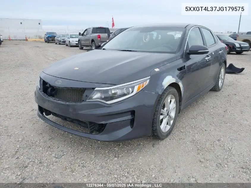 2018 Kia Optima Lx VIN: 5XXGT4L37JG179575 Lot: 12276344X