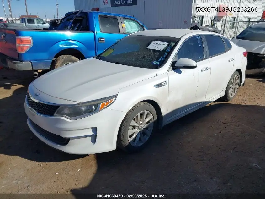 2018 Kia Optima Lx VIN: 5XXGT4L39JG263266 Lot: 41668479