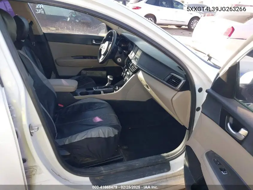 2018 Kia Optima Lx VIN: 5XXGT4L39JG263266 Lot: 41668479