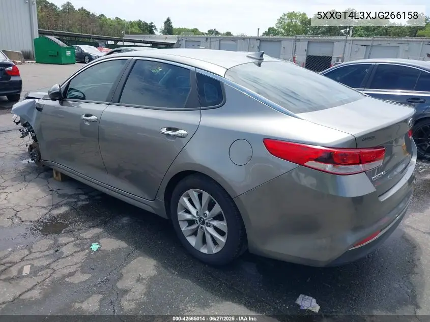 2018 Kia Optima Lx VIN: 5XXGT4L3XJG266158 Lot: 42565014