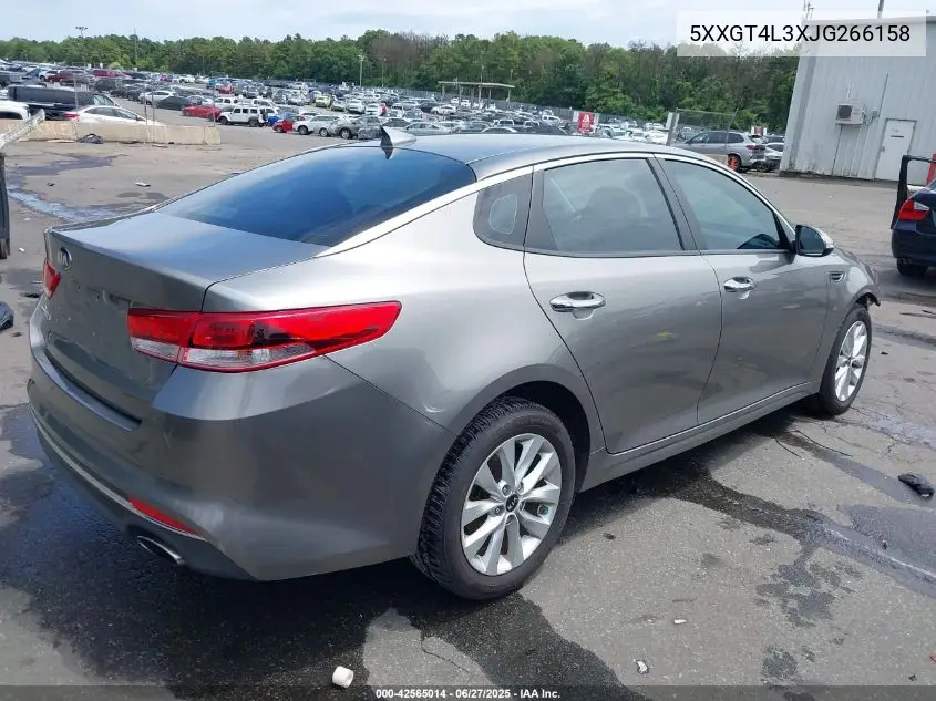 2018 Kia Optima Lx VIN: 5XXGT4L3XJG266158 Lot: 42565014