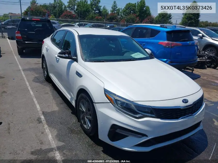 2019 Kia Optima Lx VIN: 5XXGT4L35KG373426 Lot: 42804983