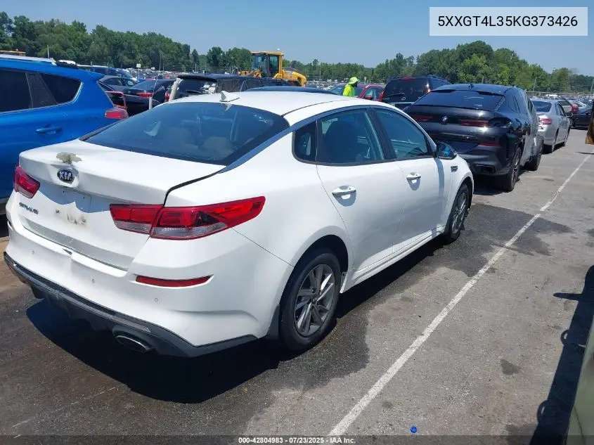 2019 Kia Optima Lx VIN: 5XXGT4L35KG373426 Lot: 42804983