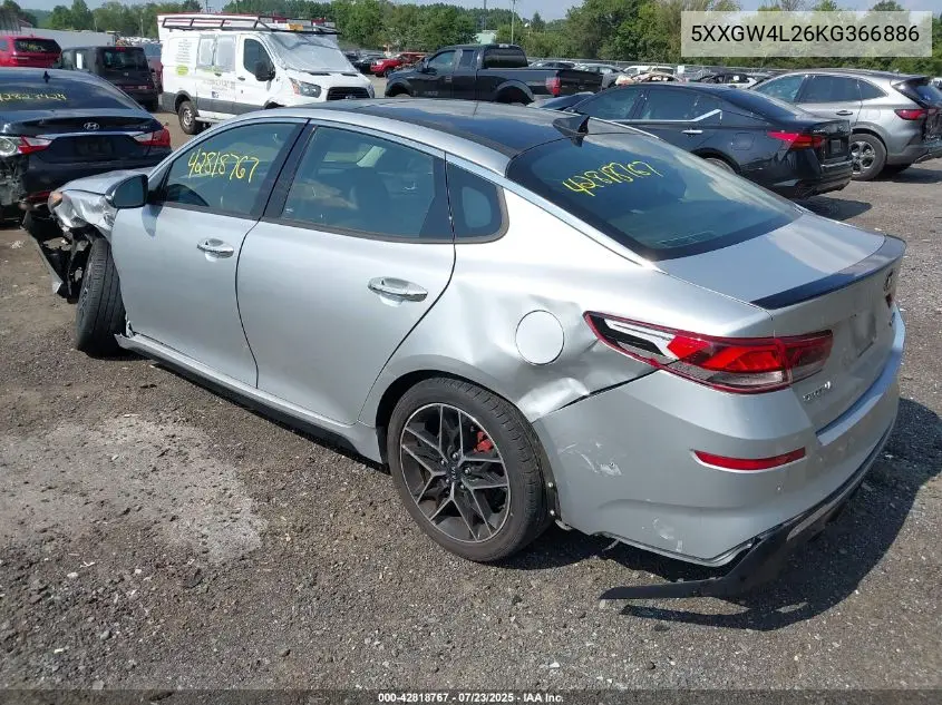 5xxgw4l26kg366886 5XXGW4L26KG366886 2019 Kia Optima Sx Turbo