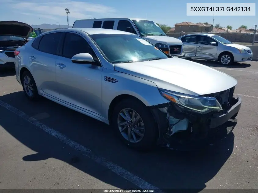 5xxgt4l37lg442134 5XXGT4L37LG442134 2020 Kia Optima Lx