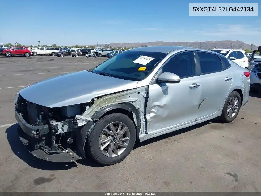 5xxgt4l37lg442134 5XXGT4L37LG442134 2020 Kia Optima Lx