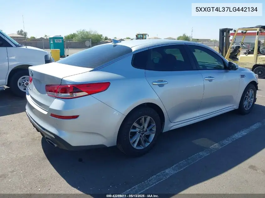 5xxgt4l37lg442134 5XXGT4L37LG442134 2020 Kia Optima Lx