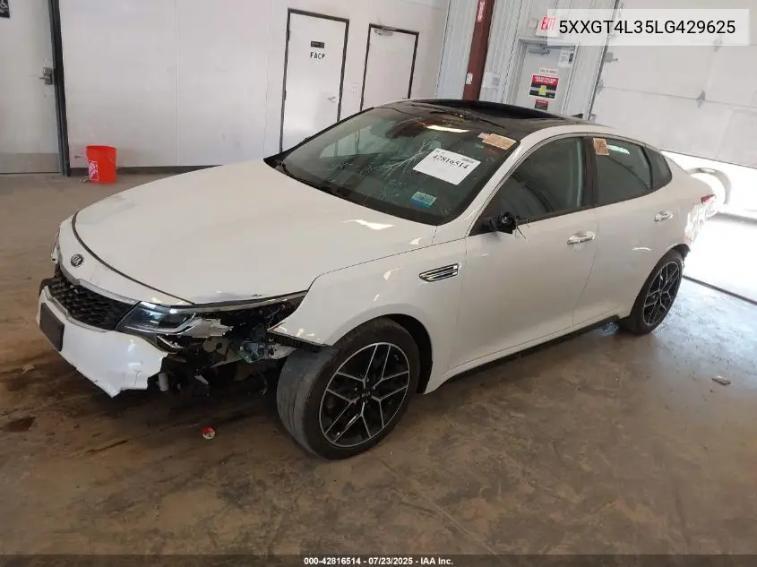 2020 Kia Optima Se VIN: 5XXGT4L35LG429625 Lot: 42816514
