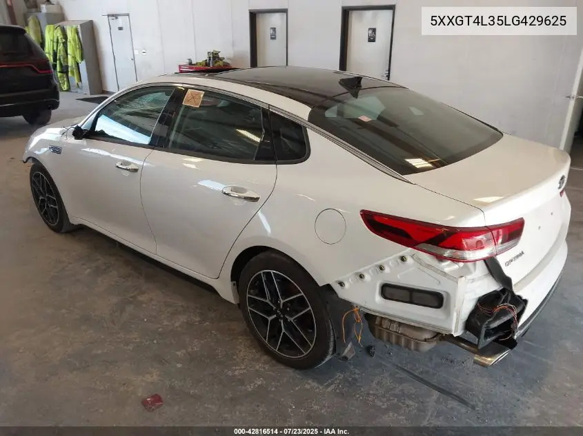 2020 Kia Optima Se VIN: 5XXGT4L35LG429625 Lot: 42816514