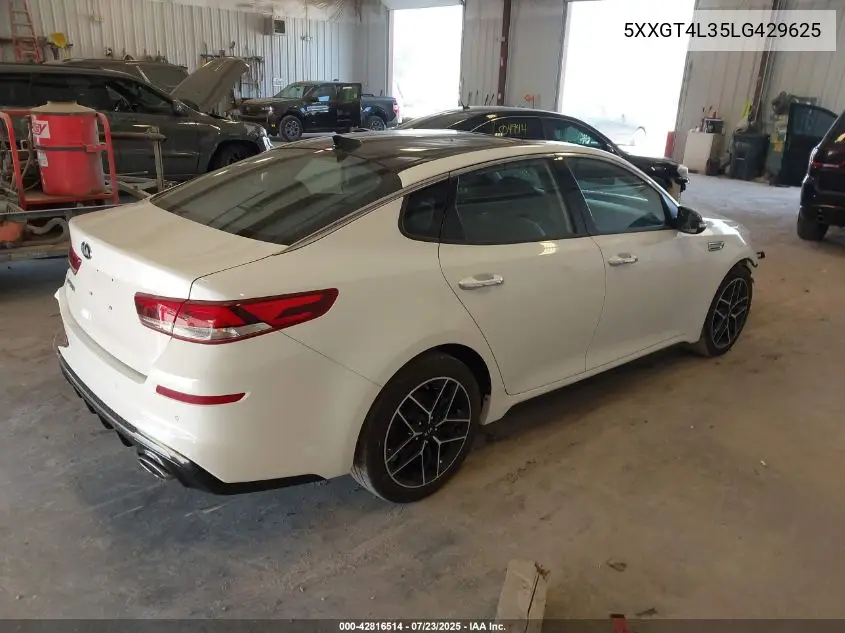 2020 Kia Optima Se VIN: 5XXGT4L35LG429625 Lot: 42816514
