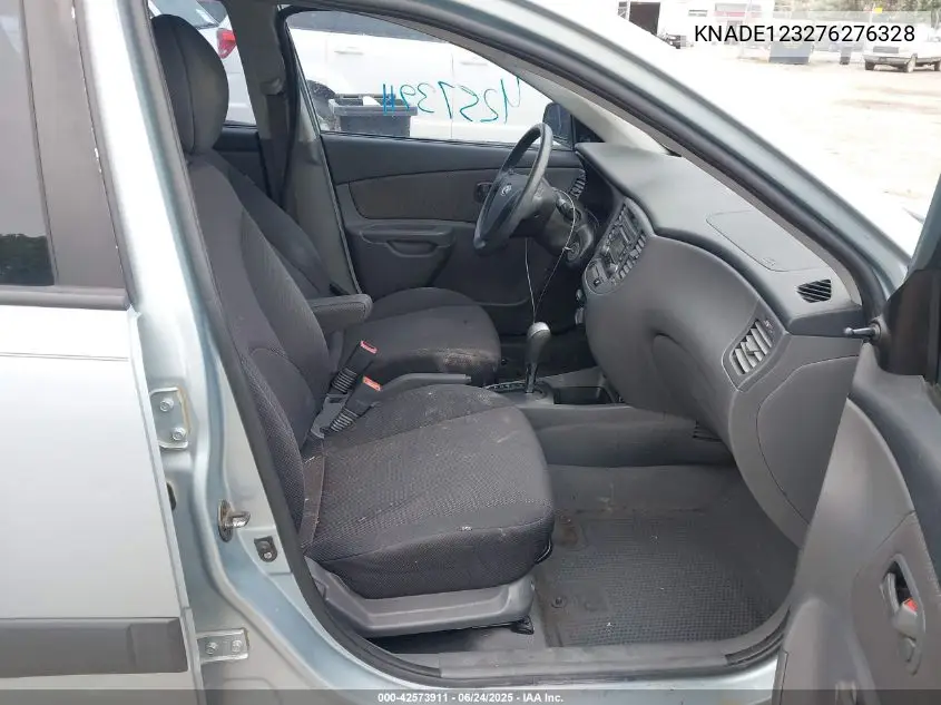 2007 Kia Rio Lx VIN: KNADE123276276328 Lot: 42573911