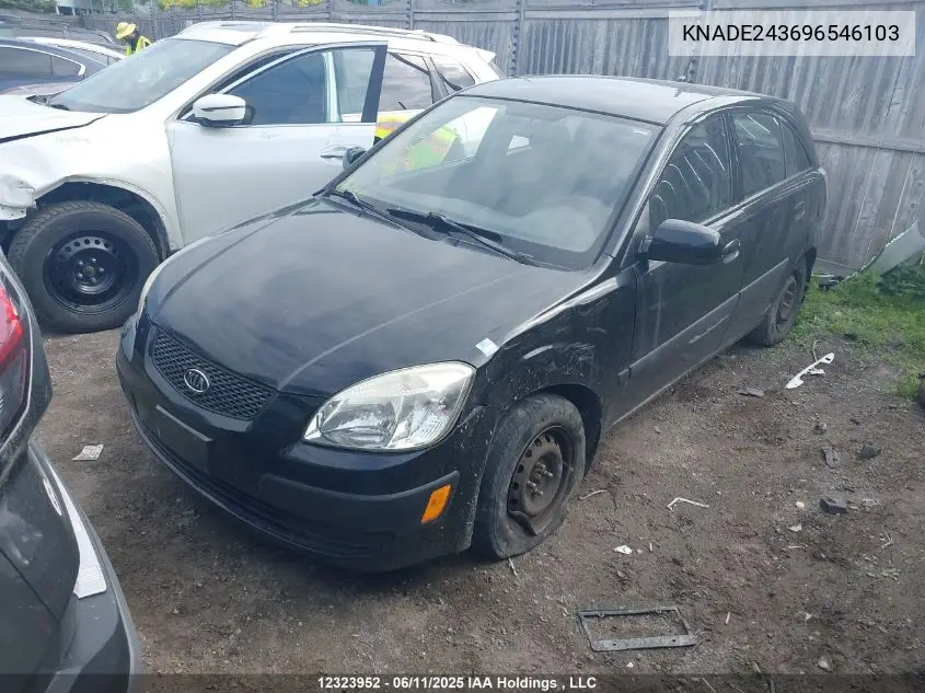 2009 Kia Rio5 Ex/Ex-Convenience/Ex-Sport VIN: KNADE243696546103 Lot: 12323952