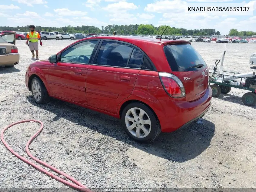 2010 Kia Rio5 Sx VIN: KNADH5A35A6659137 Lot: 42186464