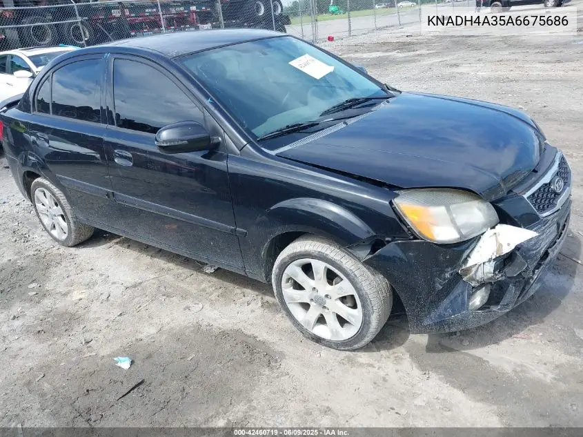 2010 Kia Rio Sx VIN: KNADH4A35A6675686 Lot: 42460719