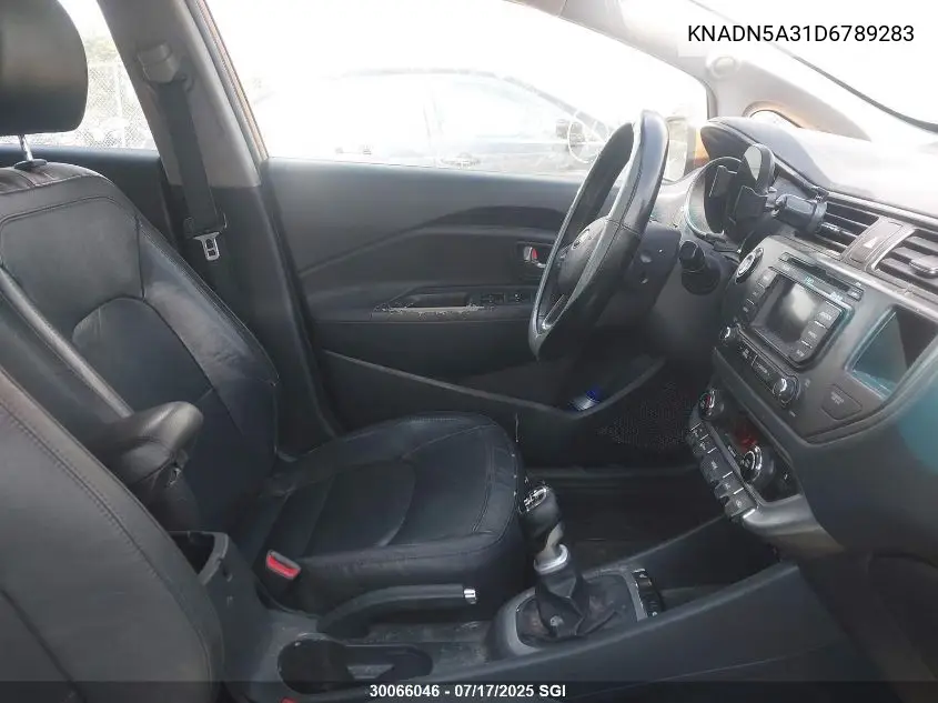 2013 Kia Rio Ex/Sx VIN: KNADN5A31D6789283 Lot: 30066046