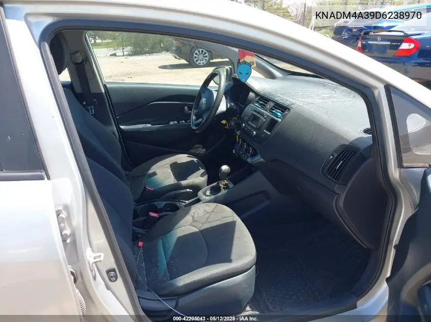 2013 Kia Rio Lx VIN: KNADM4A39D6238970 Lot: 42205043