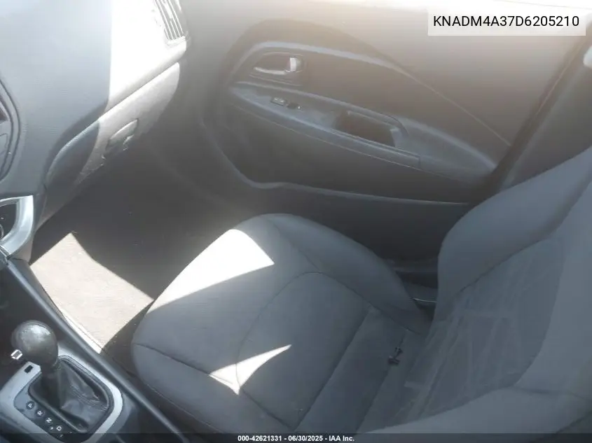2013 Kia Rio Lx VIN: KNADM4A37D6205210 Lot: 42621331