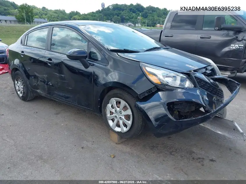 2014 Kia Rio Lx VIN: KNADM4A30E6395238 Lot: 42597980
