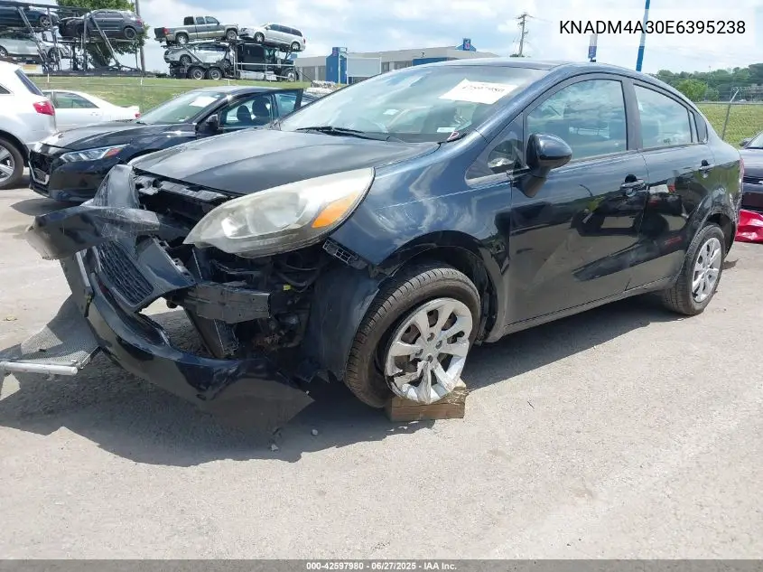 2014 Kia Rio Lx VIN: KNADM4A30E6395238 Lot: 42597980