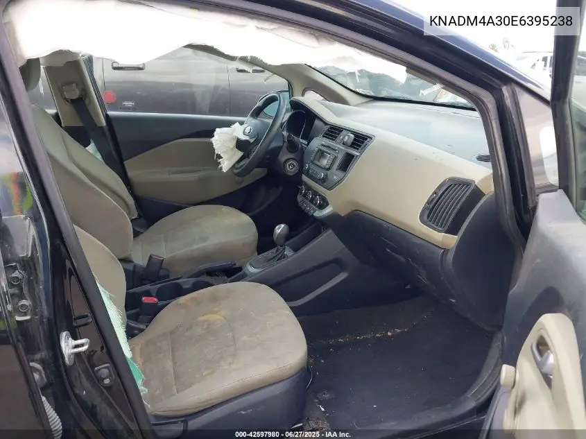 2014 Kia Rio Lx VIN: KNADM4A30E6395238 Lot: 42597980