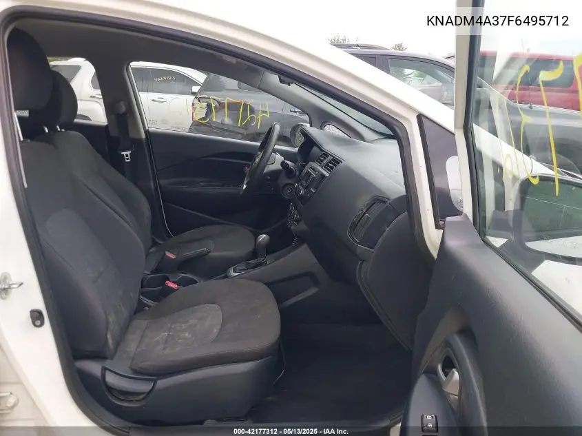 knadm4a37f6495712 KNADM4A37F6495712 2015 Kia Rio Lx