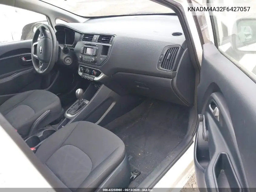 2015 Kia Rio Lx VIN: KNADM4A32F6427057 Lot: 42255960