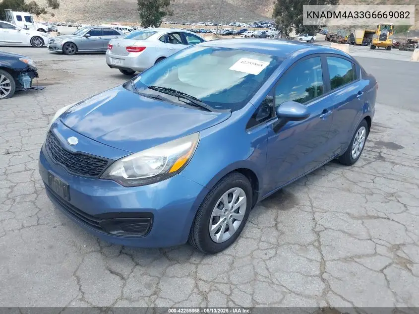 knadm4a33g6669082 KNADM4A33G6669082 2016 Kia Rio Lx
