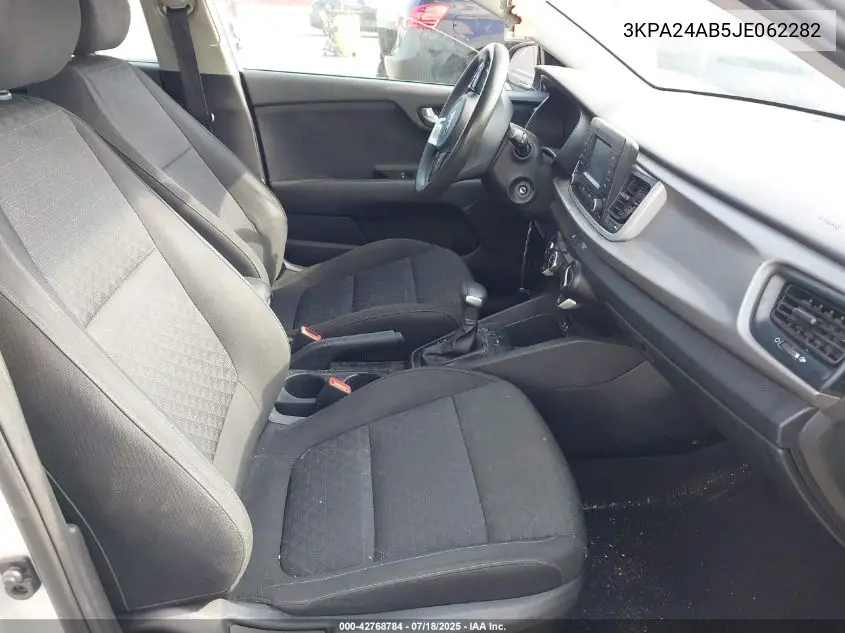 2018 Kia Rio S VIN: 3KPA24AB5JE062282 Lot: 42768784