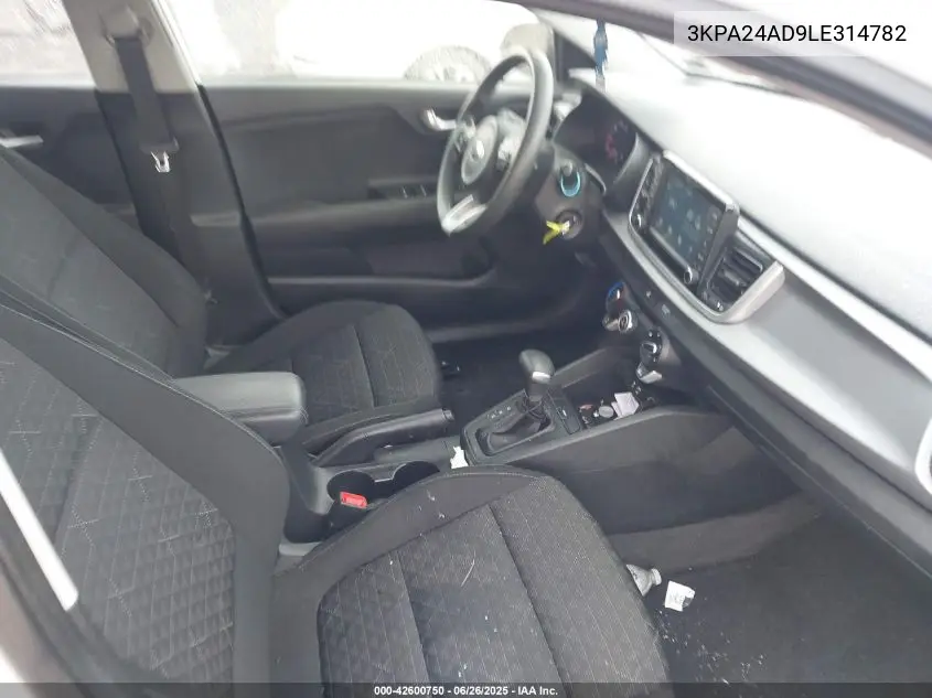 2020 Kia Rio S VIN: 3KPA24AD9LE314782 Lot: 42600750