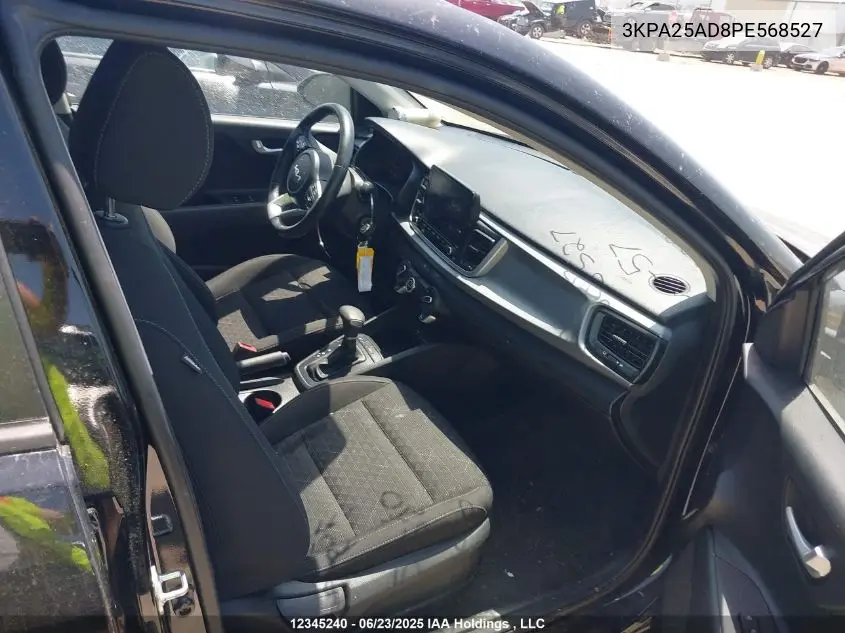 2023 Kia Rio S VIN: 3KPA25AD8PE568527 Lot: 12345240