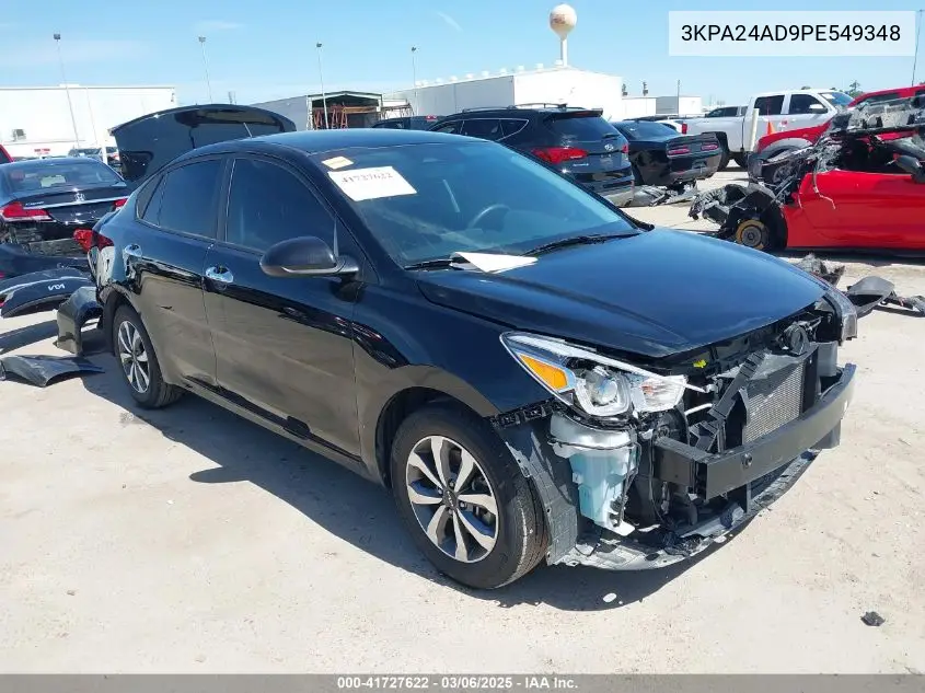 2023 Kia Rio S VIN: 3KPA24AD9PE549348 Lot: 41727622
