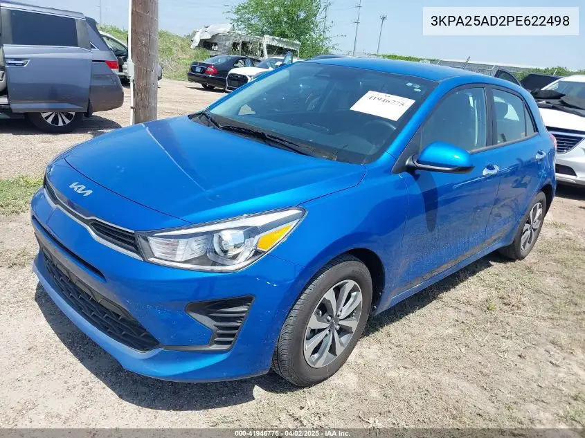 2023 Kia Rio 5-Door S VIN: 3KPA25AD2PE622498 Lot: 41946775