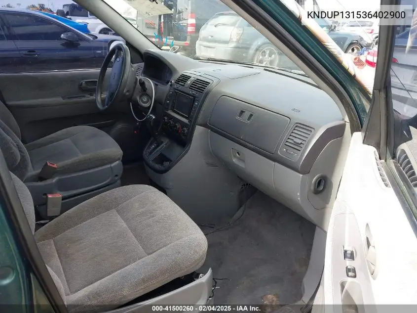 2003 Kia Sedona Ex/Lx VIN: KNDUP131536402900 Lot: 41500260