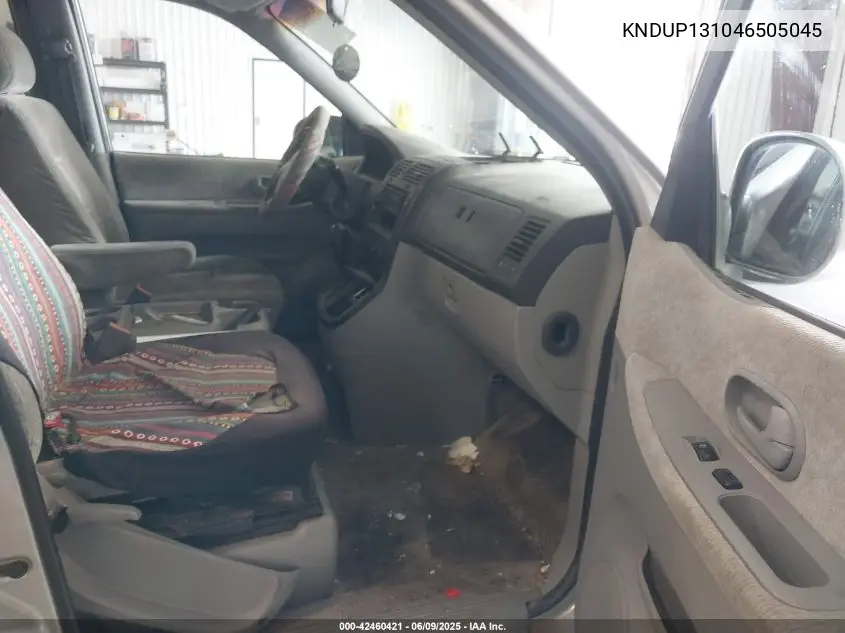 2004 Kia Sedona Ex/Lx VIN: KNDUP131046505045 Lot: 42460421