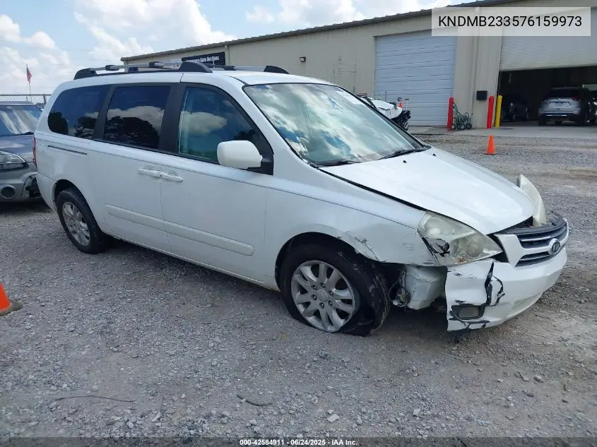 2007 Kia Sedona Ex VIN: KNDMB233576159973 Lot: 42584911