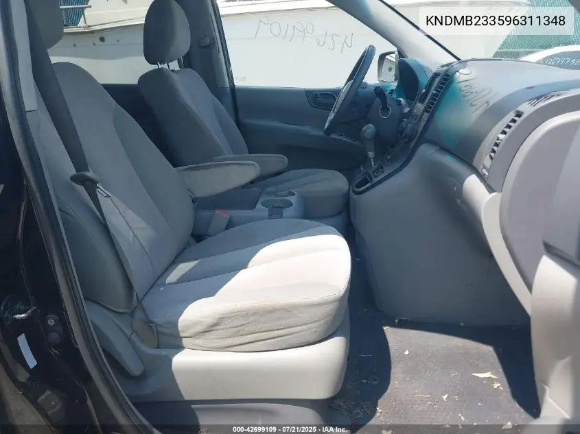 2009 Kia Sedona Lx VIN: KNDMB233596311348 Lot: 42699109