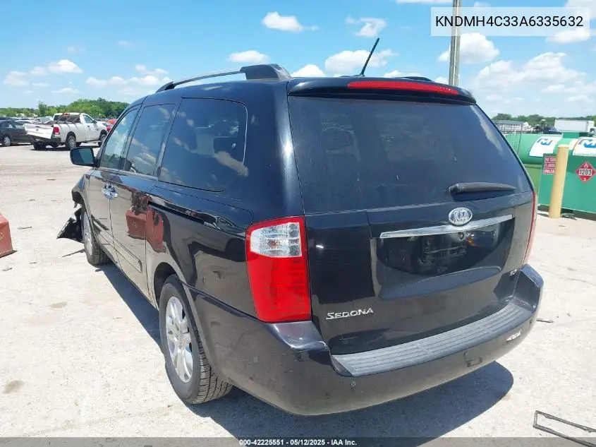 2010 Kia Sedona Ex VIN: KNDMH4C33A6335632 Lot: 42225551